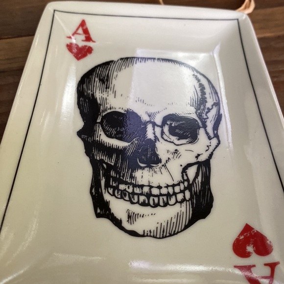 Pottery Barn Rare Terrifying Ace Playing Cards with Spooky Image Plates 🦉💀🕷🦇 - Picture 11 of 16